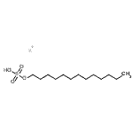 CAS#: 71317-43-6, 1-Tridecanol, hydrogen sulfate, potassium salt (1:1)