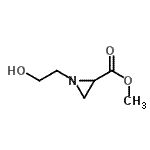 CAS#: 71331-22-1, Methyl 1-(2-hydroxyethyl)-2-aziridinecarboxylate