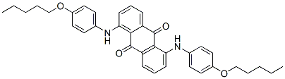 CAS#: 71334-64-0, 1,5-Bis[[4-(Pentyloxy)Phenyl]Amino]Anthraquinone
