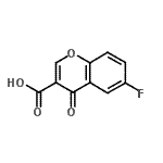 CAS#: 71346-17-3, 6-Fluoro-4-oxo-4H-chromene-3-carboxylic acid