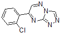 CAS 登录号：71347-40-5， 7-(2-氯苯基)-1,2,4-三唑并(4,3-b)(1,2,4)三嗪