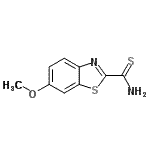 CAS#: 71368-35-9, 6-Methoxy-1,3-benzothiazole-2-carbothioamide