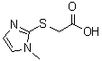 CAS#: 71370-42-8, [(1-Methyl-1H-imidazol-2-yl)sulfanyl]acetic acid