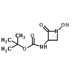 CAS#: 71405-01-1, 2-Methyl-2-propanyl (1-hydroxy-2-oxo-3-azetidinyl)carbamate