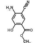 CAS#: 71408-00-9, Methyl 4-amino-5-cyano-2-hydroxybenzoate