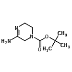 CAS#: 714192-90-2, 2-Methyl-2-propanyl 5-amino-3,6-dihydro-1(2H)-pyrazinecarboxylate