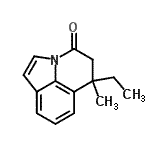 CAS#: 714269-42-8, 6-Ethyl-6-methyl-5,6-dihydro-4H-pyrrolo[3,2,1-ij]quinolin-4-one