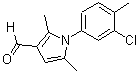 CAS#: 714278-09-8, 1-(3-Chloro-4-methylphenyl)-2,5-dimethyl-1H-pyrrole-3-carbaldehyde