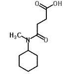 CAS#: 714278-92-9, 4-[Cyclohexyl(methyl)amino]-4-oxobutanoic acid