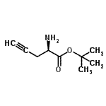 CAS#: 71460-15-6, 2-Methyl-2-propanyl (2R)-2-amino-4-pentynoate