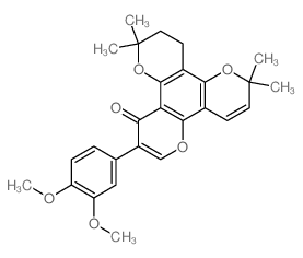 CAS 登录号:7147-94-6, 异橙桑黄酮二甲基醚