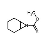 CAS#: 71492-65-4, O-Methyl 7-azabicyclo[4.1.0]heptane-7-carbothioate