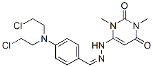 CAS#: 7150-67-6, 6-[(2Z)-2-[[4-[Bis(2-Chloroethyl)Amino]Phenyl]Methylidene]Hydrazinyl]- 1,3-Dimethyl-Pyrimidine-2,4-Dione
