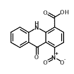 CAS#: 71507-04-5, 1-Nitro-9-oxo-9,10-dihydro-4-acridinecarboxylic acid