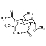 CAS#: 715649-25-5, Methyl 2,3,4-tri-O-acetyl-6-amino-6-deoxyhexopyranoside