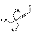 CAS 登录号：71572-60-6， 3-(三乙基硅烷基)-2-丙炔醛
