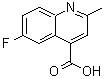 CAS 登录号：716-03-0， 6-氟-2-甲基-4-喹啉羧酸