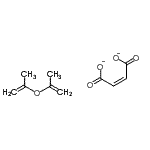 CAS 登录号：71606-02-5， (Z)-丁-2-烯二酸酯;2-异丙烯基氧基丙-1-烯