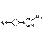 CAS#: 716316-18-6, 1-(cis-3-Aminocyclobutyl)-1H-imidazol-4-amine