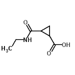 CAS#: 716362-61-7, 2-(Ethylcarbamoyl)cyclopropanecarboxylic acid