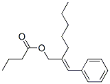 CAS 登录号：71648-38-9， 2-(苯基亚甲基)庚基丁酸酯