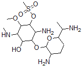 CAS#: 71657-29-9, 2-O-Methanesulfonylfortimycin B