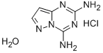 CAS 登录号：71680-62-1， 2,4-二氨基-吡唑并(1,5-a)-S-三嗪盐酸盐半水合物