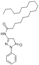 CAS#: 71683-88-0, N-(4,5-Dihydro-5-Oxo-1-Phenyl-1H-Pyrazol-3-Yl)-Octadecanamide