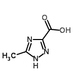 CAS#: 7169-98-4, 5-Methyl-1H-1,2,4-triazole-3-carboxylic acid