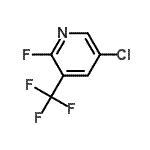 CAS 登录号：71701-96-7， 5-氯-2-氟-3-(三氟甲基)吡啶