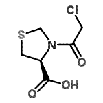 CAS#: 71705-76-5, (4S)-3-(Chloroacetyl)-1,3-thiazolidine-4-carboxylic acid