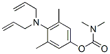 CAS 登录号:71735-25-6, 4-(二烯丙基氨基)-3,5-二甲基苯基二甲基氨基甲酸酯