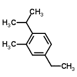 CAS#: 71745-53-4, 4-Ethyl-1-isopropyl-2-methylbenzene