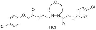 CAS#: 71783-92-1, (4-Chlorophenoxy)-Acetic Acid 2-(5-((4-Chlorophenoxy)Acetyl)Tetrahydro-1,4,5-Oxadiazepin-4(5H)-Yl)Ethyl Ester Monohydrochloride