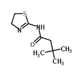 CAS#: 717871-25-5, N-(4,5-Dihydro-1,3-thiazol-2-yl)-3,3-dimethylbutanamide