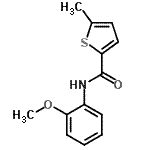 CAS#: 717873-31-9, N-(2-Methoxyphenyl)-5-methyl-2-thiophenecarboxamide