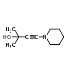 CAS#: 717917-10-7, 2-Methyl-4-(1-piperidinyl)-3-butyn-2-ol