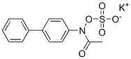 CAS 登录号：71799-99-0， N-(1,1'-联苯)-4-基-N-(磺基氧基)乙酰胺单钾盐