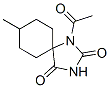 CAS#: 718-70-7, 1-Acetyl-8-Methyl-1,3-Diazaspiro[4.5]Decane-2,4-Dione