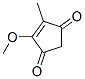 CAS 登录号：7180-62-3， 4-甲氧基-5-甲基-4-环戊烯-1,3-二酮