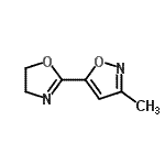 CAS#: 7186-60-9, 5-(4,5-Dihydro-1,3-oxazol-2-yl)-3-methyl-1,2-oxazole