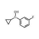 CAS#: 718642-03-6, Cyclopropyl(3-fluorophenyl)borinic acid