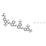 CAS#: 71873-48-8, Tetrasodium 7-{[4-({4-[(7-acetamido-1-hydroxy-3-sulfonato-2-naphthyl)diazenyl]-1-naphthyl}diazenyl)-6-sulfonato-1-naphthyl]diazenyl}-1,3-naphthalenedisulfonate