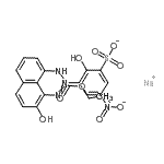 CAS 登录号：71873-53-5， 钠3-({8-[(乙氧羰基)氨基]-2-羟基-1-萘基}偶氮)-2-羟基-5-硝基苯磺酸酯