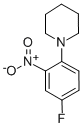 CAS 登录号：719-70-0， 1-(4-氟-2-硝基苯基)-哌啶