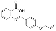 CAS#: 71937-01-4, 2-(((4-(2-Propenyloxy)Phenyl)Methylene)Amino)-Benzoic Acid
