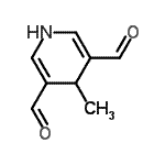 CAS#: 71970-43-9, 4-Methyl-1,4-dihydro-3,5-pyridinedicarbaldehyde
