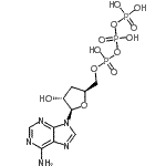 CAS 登录号：71997-32-5， 3'-脱氧腺苷5'-(四氢三磷酸酯)