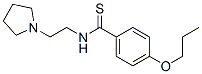 CAS 登录号：72004-09-2， 4-丙氧基-N-(2-吡咯烷-1-基乙基)苯硫代甲酰胺