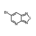 CAS#: 72023-75-7, 6-Bromo[1,2,5]thiadiazolo[3,4-b]pyridine